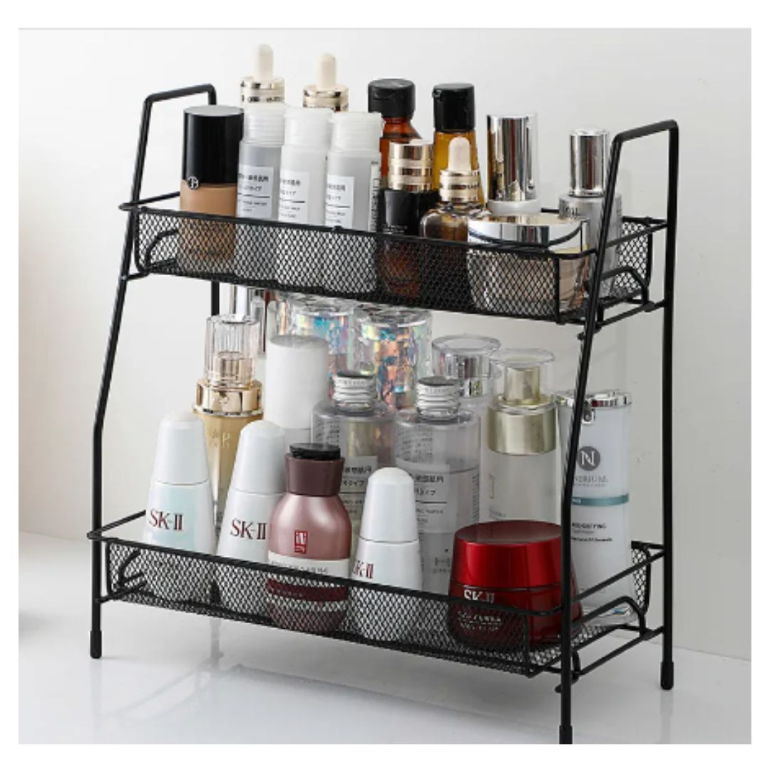 Vista 5 de Organizador Estante Multifuncional Metal - Color: Blanco